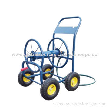 Full metal hose cart, can be wrapped 50-100 meters quarter pipe